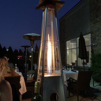 UVA Ristorante Italiano - Heat lamp on the patio - Italian Near Me - Richboro, Pennsylvania