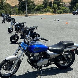 The Kawasaki Eliminator 125 I used for the course.