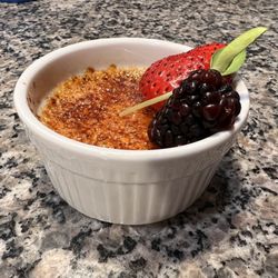 Privato In-Home Private Chef Services - Vanilla Bean Crème Brûlée