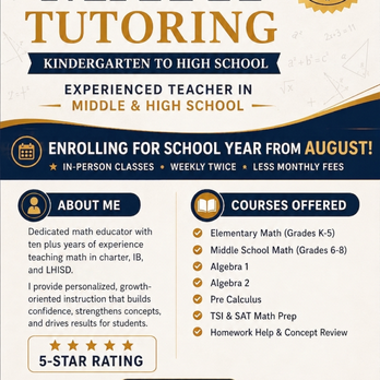GS Learning Academy - Private Tutors Near Me - Leander, Texas GS Learning Academy - Private Tutors Near Me - Leander, Texas