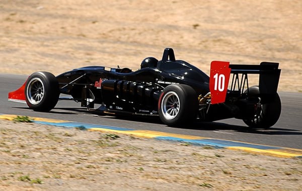 Photo of Simraceway Performance Driving Center - Sonoma, CA, US. On the track at Infineon Raceway with the new Jim Russell Racing Drivers School F3 cars