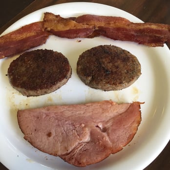 Lakeside Cafe - The meat portion of the "big breakfast. - Breakfast & Brunch Near Me - Bear Lake, Michigan Lakeside Cafe - The meat portion of the "big breakfast. - Breakfast & Brunch Near Me - Bear Lake, Michigan