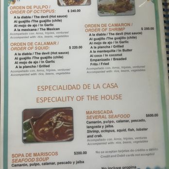 El Camello Jr. - Menu - Mexican Near Me - Tulum, ROO