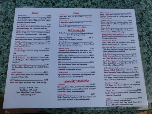 Menu photo 3 Gazebo Creekside Cafe Franklin, NC