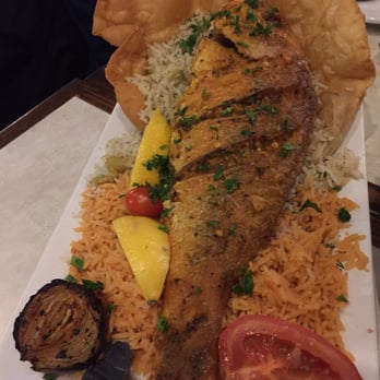 Fattoush - Red snapper. Not our favorite, it was over cooked and dry. - Middle Eastern Near Me - Worth, Illinois Fattoush - Red snapper. Not our favorite, it was over cooked and dry. - Middle Eastern Near Me - Worth, Illinois