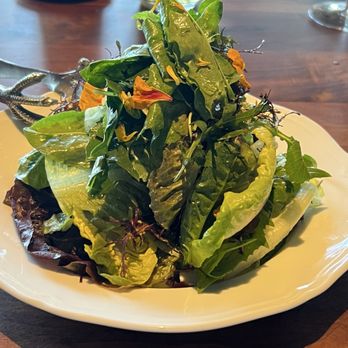 Angler - The lemon dressing on the lettuce and herbs was so refreshing and tart! - Seafood Near Me - San Francisco, California Angler - The lemon dressing on the lettuce and herbs was so refreshing and tart! - Seafood Near Me - San Francisco, California