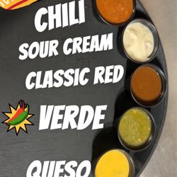 Jefe's Mexican Restaurant - 5 homemade sauces to choose from for your enchiladas!