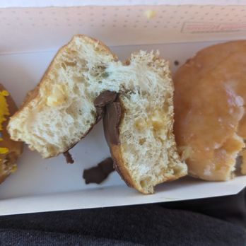 Krispy Kreme - The miniscule Boston cream filled - Donuts Near Me - Anderson, South Carolina