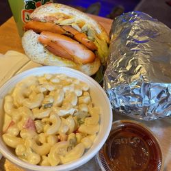 La Carniceria - Bbq chicken torta and Mac salad!!