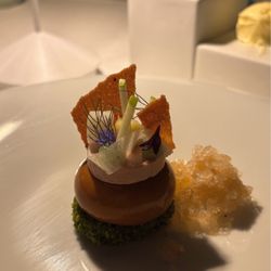Chateau Neercanne - Goose liver.