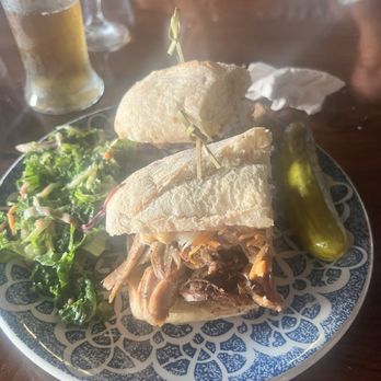 Ellicottville Brewing - Bahn Mi sandwich - Brewpubs Near Me - Bemus Point, New York