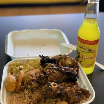 Jerk Dat - Chicken, oxtails, cabbage , rice, and Jamaican soda. - Caribbean Near Me - Las Vegas, Nevada Jerk Dat - Chicken, oxtails, cabbage , rice, and Jamaican soda. - Caribbean Near Me - Las Vegas, Nevada