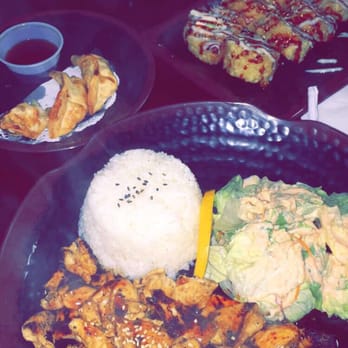 Blue Sushi - Teriyaki chicken plate & La Vegas roll - Japanese Near Me - Wasco, California Blue Sushi - Teriyaki chicken plate & La Vegas roll - Japanese Near Me - Wasco, California