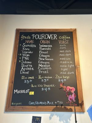 Menu photo 1 Pour City Roasters Franklin Lakes, NJ