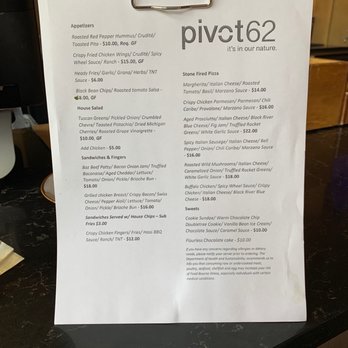 Pivot62 - Pizza Near Me - Vail, Colorado