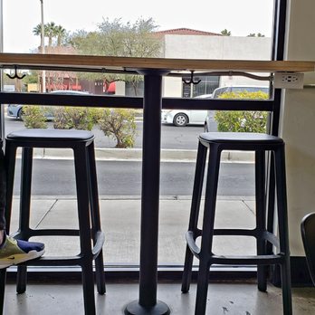 Vesta Coffee Roasters - Hooks for purses and electrical outlets for devices. - Coffee & Tea Near Me - Las Vegas, Nevada