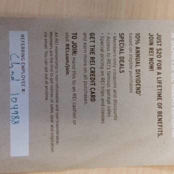 REI - Details on joining the co-op. - Bikes Near Me - Tukwila, Washington