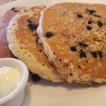 Bob Evans - Multi grain pancakes add blue berries - Breakfast & Brunch Near Me - Springboro, Ohio