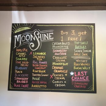 Derailed Distillery - They have quite a large variety of moonshine flavors - Distilleries Near Me - Volant, Pennsylvania Derailed Distillery - They have quite a large variety of moonshine flavors - Distilleries Near Me - Volant, Pennsylvania