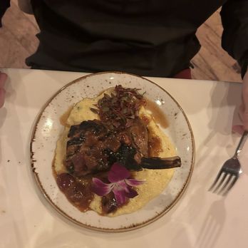 Mezzo - Pork chop with polenta - Italian Near Me - Pittsburgh, Pennsylvania Mezzo - Pork chop with polenta - Italian Near Me - Pittsburgh, Pennsylvania