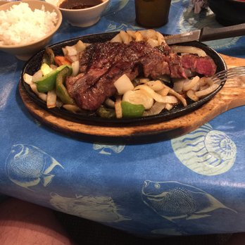 Kabuki Restaurant - NY steak teishoku (set meal)! - Japanese Near Me - Aiea, Hawaii Kabuki Restaurant - NY steak teishoku (set meal)! - Japanese Near Me - Aiea, Hawaii