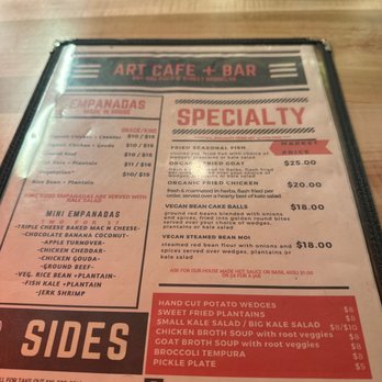 Art Cafe + Bar - Menu - Bars Near Me - Brooklyn, New York