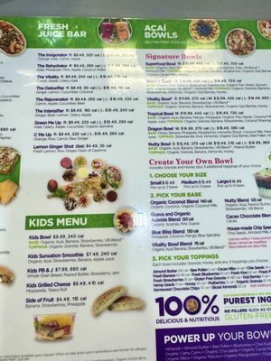 Menu photo 4 Vitality Bowls Newark, CA Menu photo 4 Vitality Bowls Newark, CA