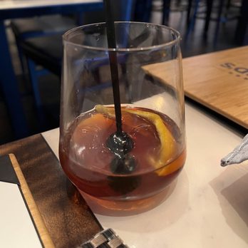 David's - This was an old fashion with too much bitters and not enough drink. - New American Near Me - Hanover, Maryland