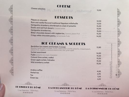 Menu photo 4 Le Dôme Paris, 75