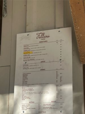 Menu photo 3 Fellini Coffee - Chelsea New York, NY Menu photo 3 Fellini Coffee - Chelsea New York, NY