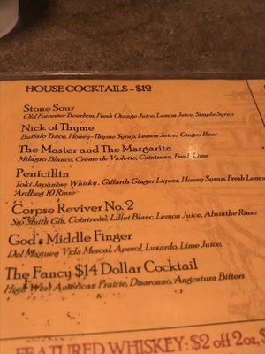 Menu photo 6 The Blind Donkey Long Beach, CA