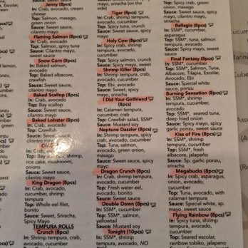Sushi Bear - Menu 5/22/19 - Sushi Bars Near Me - Tustin, California Sushi Bear - Menu 5/22/19 - Sushi Bars Near Me - Tustin, California