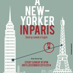 A New Yorker in Paris - The show's poster