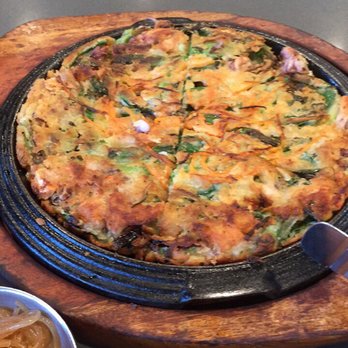 Tofu Plus - haemul pajeon (seafood pancake) - Korean Near Me - Cupertino, California