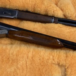Big Dollar Pawn - 30-30s and double barrel 12 GA 
Nice Guns