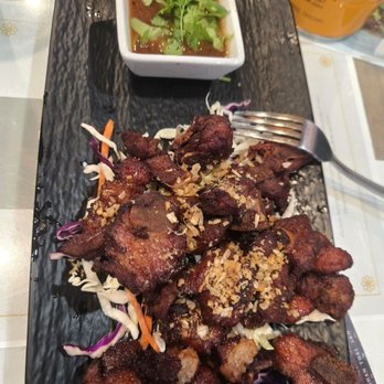 Bhan Thai Lao Kitchen - Garlic Pork Ribs - Thai Near Me - Vacaville, California