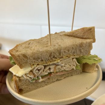 Knead Bakehouse + Provisions - Turkey and white cheddar sandwich - Bakeries Near Me - St. Louis, Missouri Knead Bakehouse + Provisions - Turkey and white cheddar sandwich - Bakeries Near Me - St. Louis, Missouri