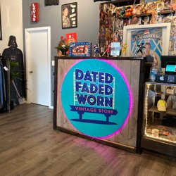 Dated Faded Worn