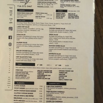 Mickeys Restaurant - Lunch Menu dated August 10, 2020 - American Near Me - Olean, New York Mickeys Restaurant - Lunch Menu dated August 10, 2020 - American Near Me - Olean, New York