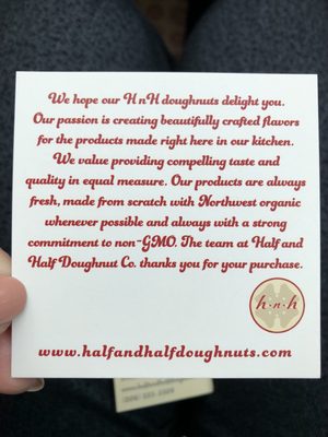 Half and Half Doughnut Co. by null