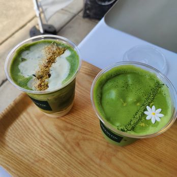 Brewtik - pistachio and double matcha - Coffee & Tea Near Me - Elk Grove, California