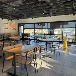 Clean spacious dining area