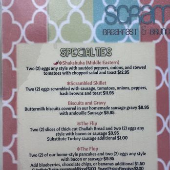 Scrambled - Menu - Breakfast & Brunch Near Me - Virginia Beach, Virginia Scrambled - Menu - Breakfast & Brunch Near Me - Virginia Beach, Virginia