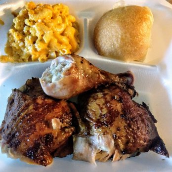 Cowboy Chicken - 3pc Dark with Mac n'Cheese - Chicken Shop Near Me - Fort Worth, Texas