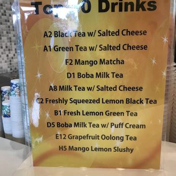 Happy Lemon - Top 10 Drinks List - Bubble Tea Near Me - Fremont, California Happy Lemon - Top 10 Drinks List - Bubble Tea Near Me - Fremont, California