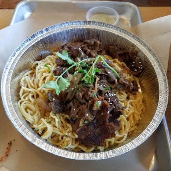 Nguyen's Kitchen - Garlic Noodle with Bulgogi Steak - Vietnamese Near Me - Orange, California Nguyen's Kitchen - Garlic Noodle with Bulgogi Steak - Vietnamese Near Me - Orange, California