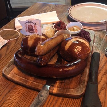 Wild Bear Tavern - the sausage sampler - Breakfast & Brunch Near Me - Pigeon Forge, Tennessee Wild Bear Tavern - the sausage sampler - Breakfast & Brunch Near Me - Pigeon Forge, Tennessee