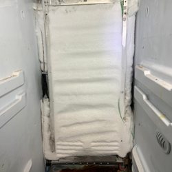 LocalPRO Appliance Repair - Refrigeraot GE repair. Refrigeraotr GE not cooling, Frozen freezer.