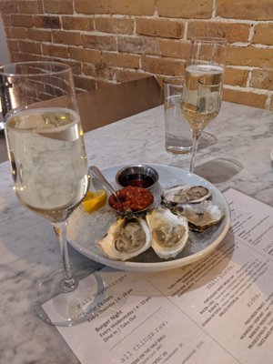 Brine Oyster • Crudo • Chops by null