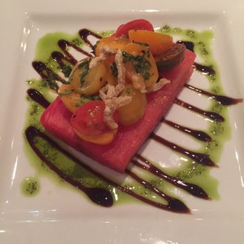 Cadot Restaurant - Watermelon Salad - French Near Me - Dallas, Texas Cadot Restaurant - Watermelon Salad - French Near Me - Dallas, Texas